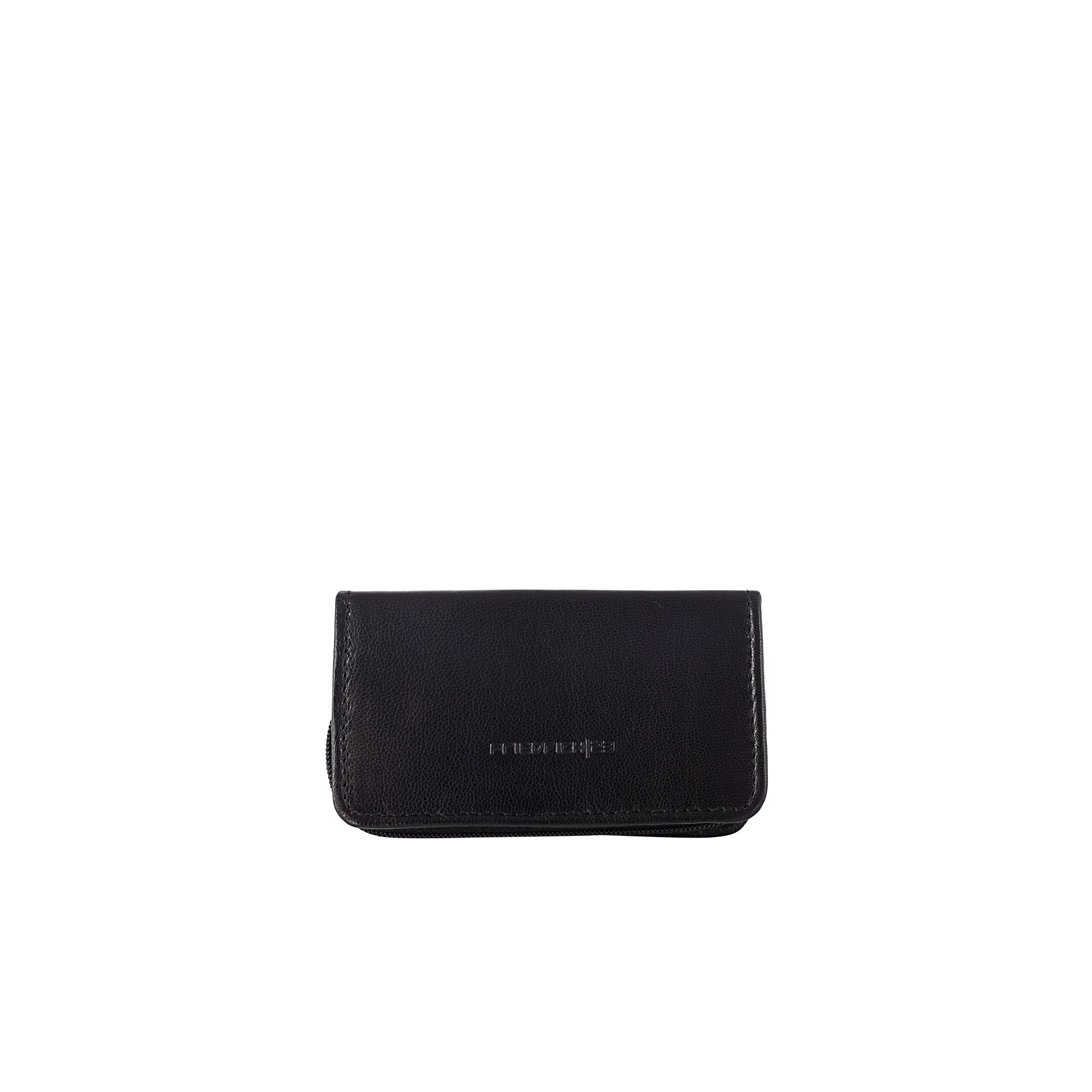 Friedrich 23 Sienna Maniküre-Set Echtleder Schwarz 4-teilig