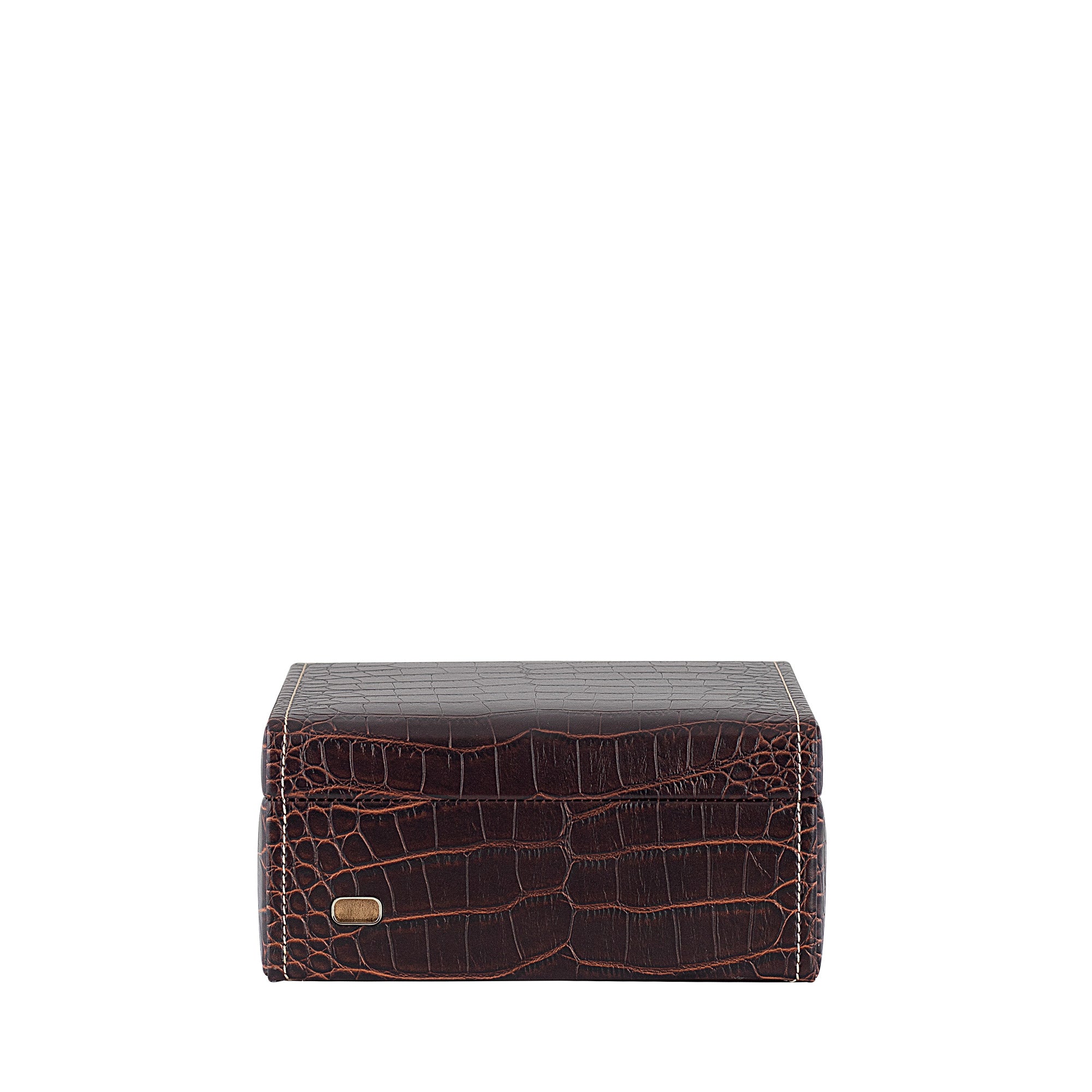 Friedrich 23 Le Croc Uhrenbox 6 Uhren braun Kroko