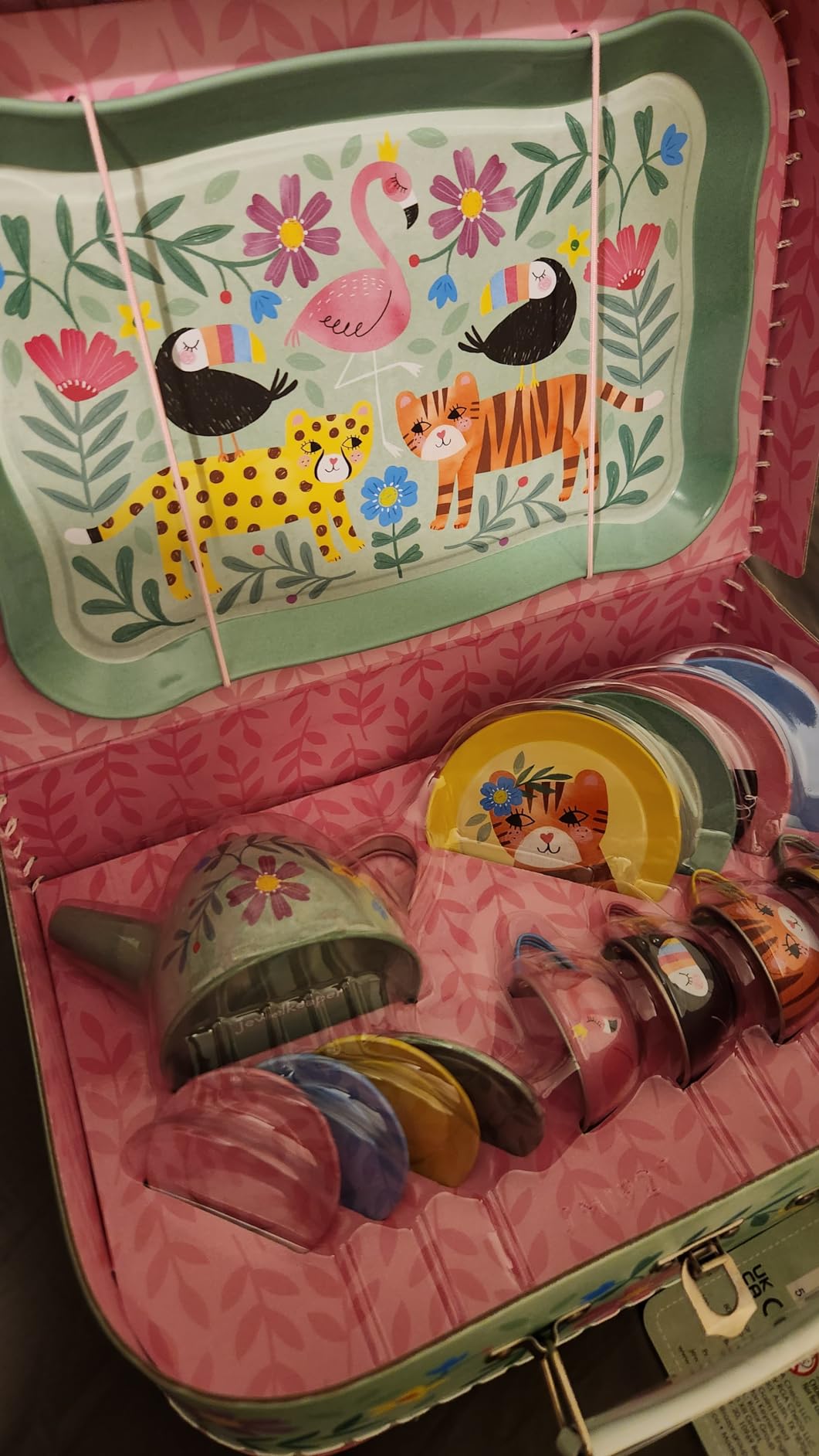 Jewelkeeper Tea Sets Teeservice Safari 15-teilig Zinn