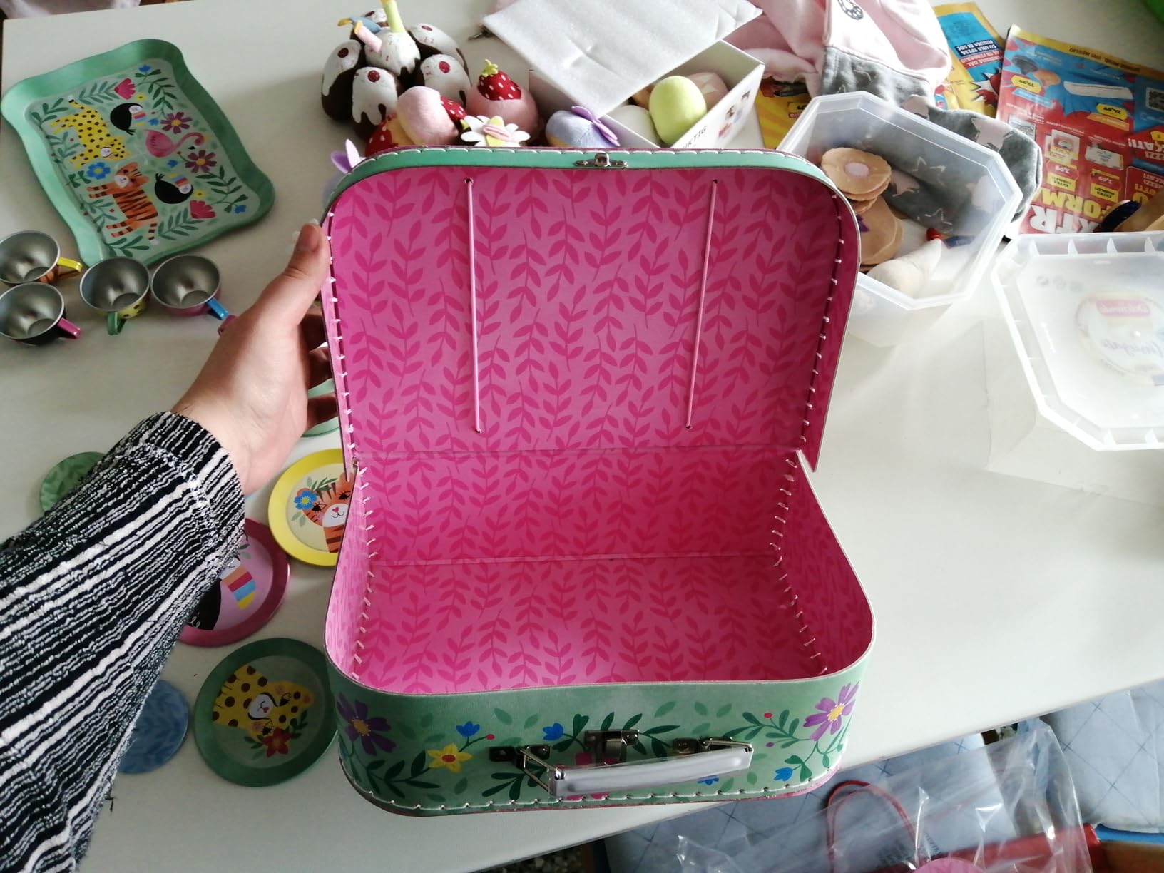Jewelkeeper Tea Sets Teeservice Safari 15-teilig Zinn