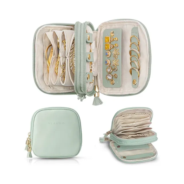VLANDO Travel Ritual 2-Layer Schmuckbox kompakt Geschenk