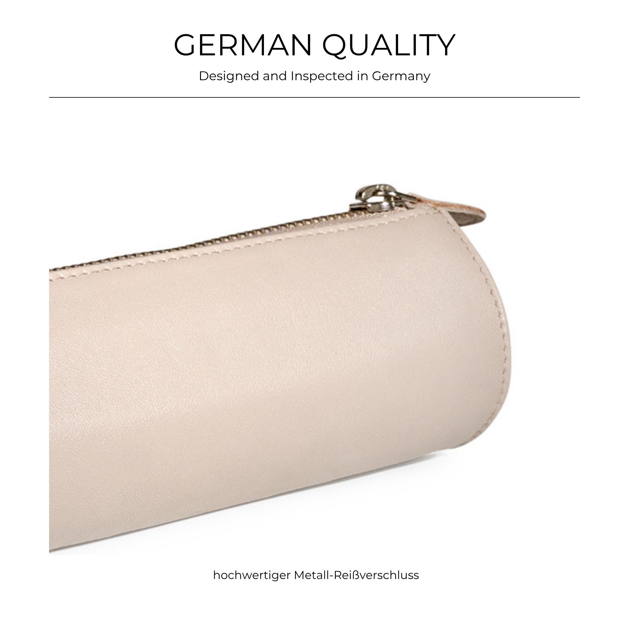 Friedrich 23 Sienna Schmuckrolle Leder Cappuccino 18 cm