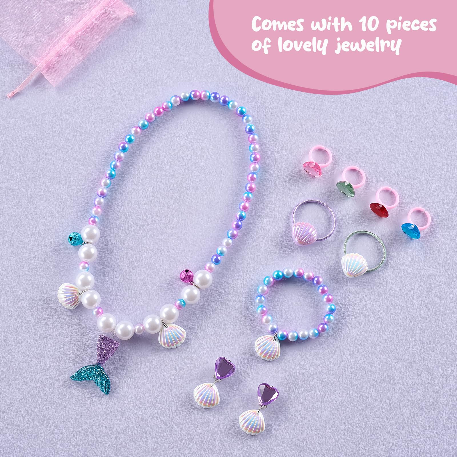 Lolalet Jewelry Box Schmuckkästchen Einhorn mit Schmuck Musik