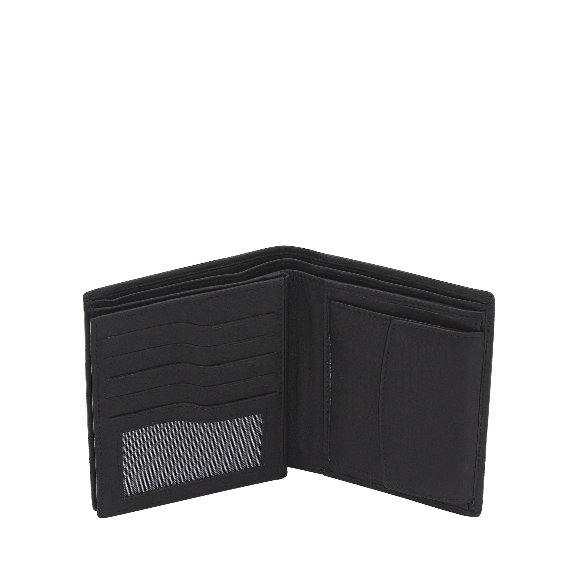 Friedrich 23 Cloe Geldbörse Schwarz Leder RFID