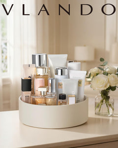 VLANDO Everyday Keepsake 360° Kosmetik-Organizer PU-Leder