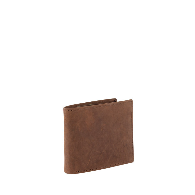 Friedrich 23 Vintage QF Herren Geldbörse Leder Braun