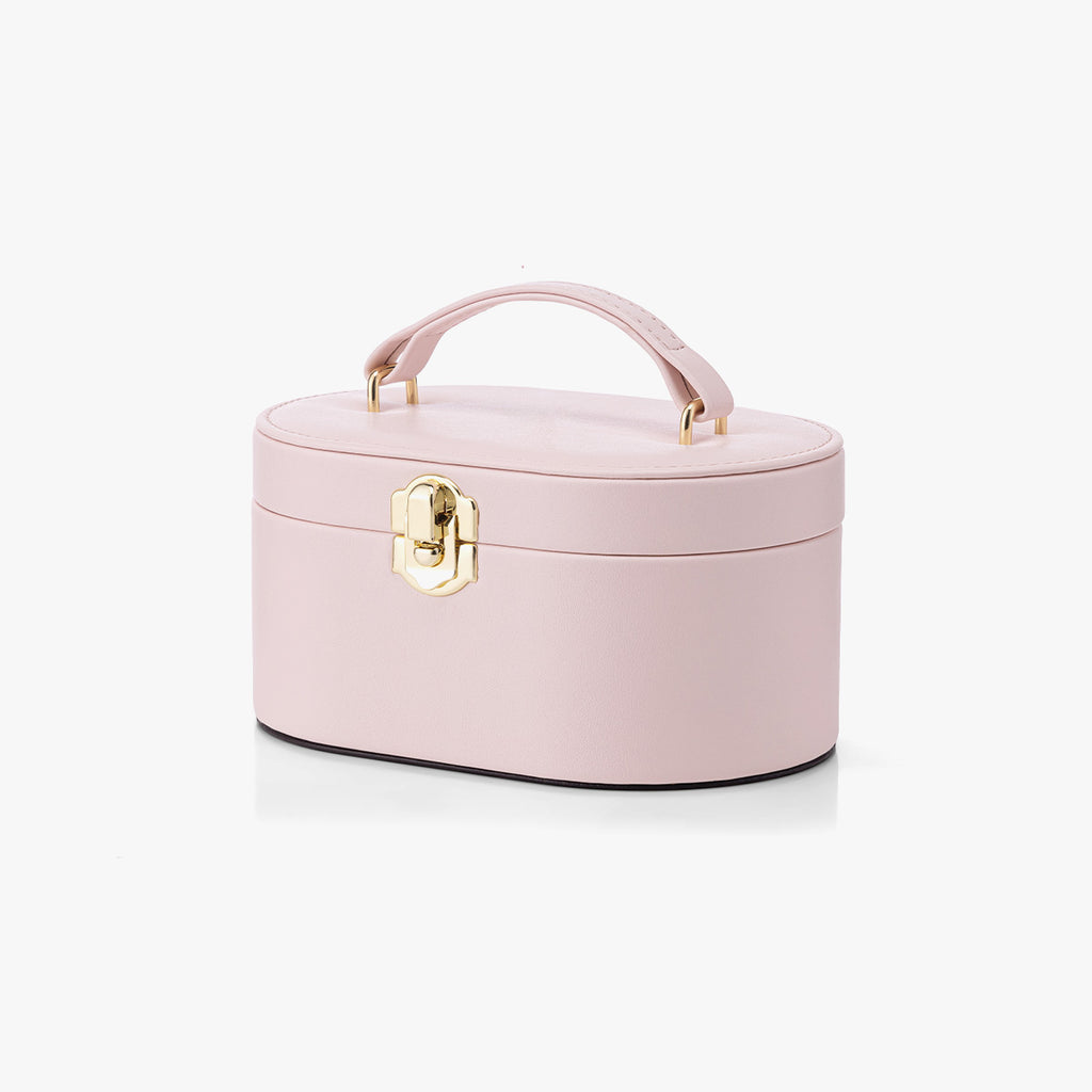 VLANDO Jewelry Music Boxes Schmuckkästchen rosa Ballerina Spiegel