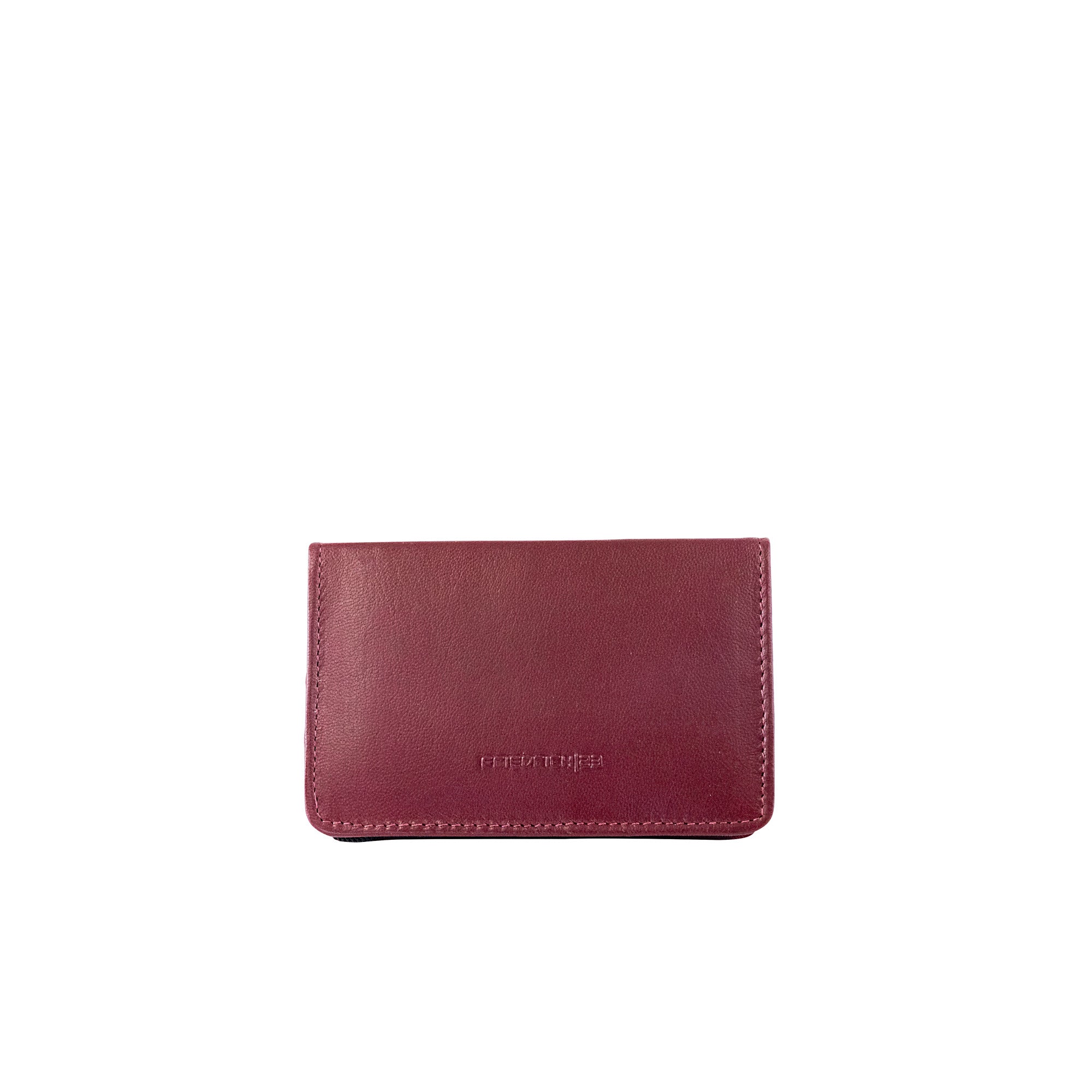 Friedrich 23 Sienna Maniküre-Set 5-tlg Leder Weinrot Nagelzange