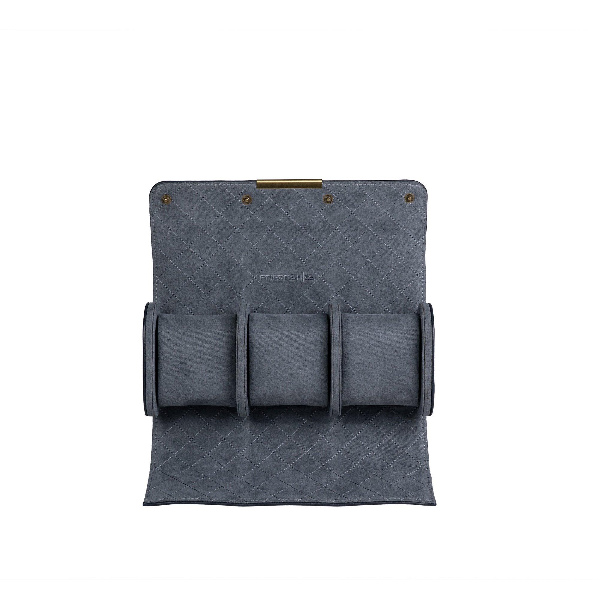 Friedrich 23 Dynasty Uhrenrolle 3 Uhren Leder 24 cm