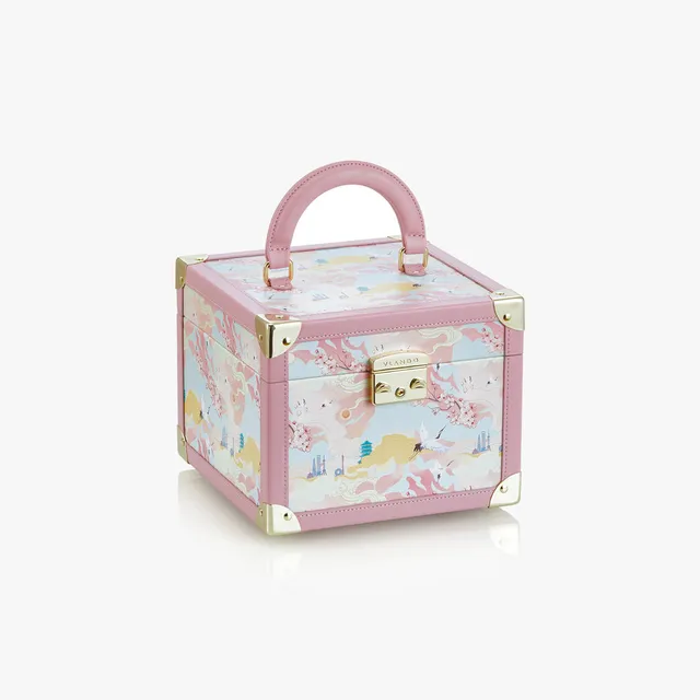 VLANDO Quiet Luxe Atelier Bloom Schmuckkästchen Leder Spiegel