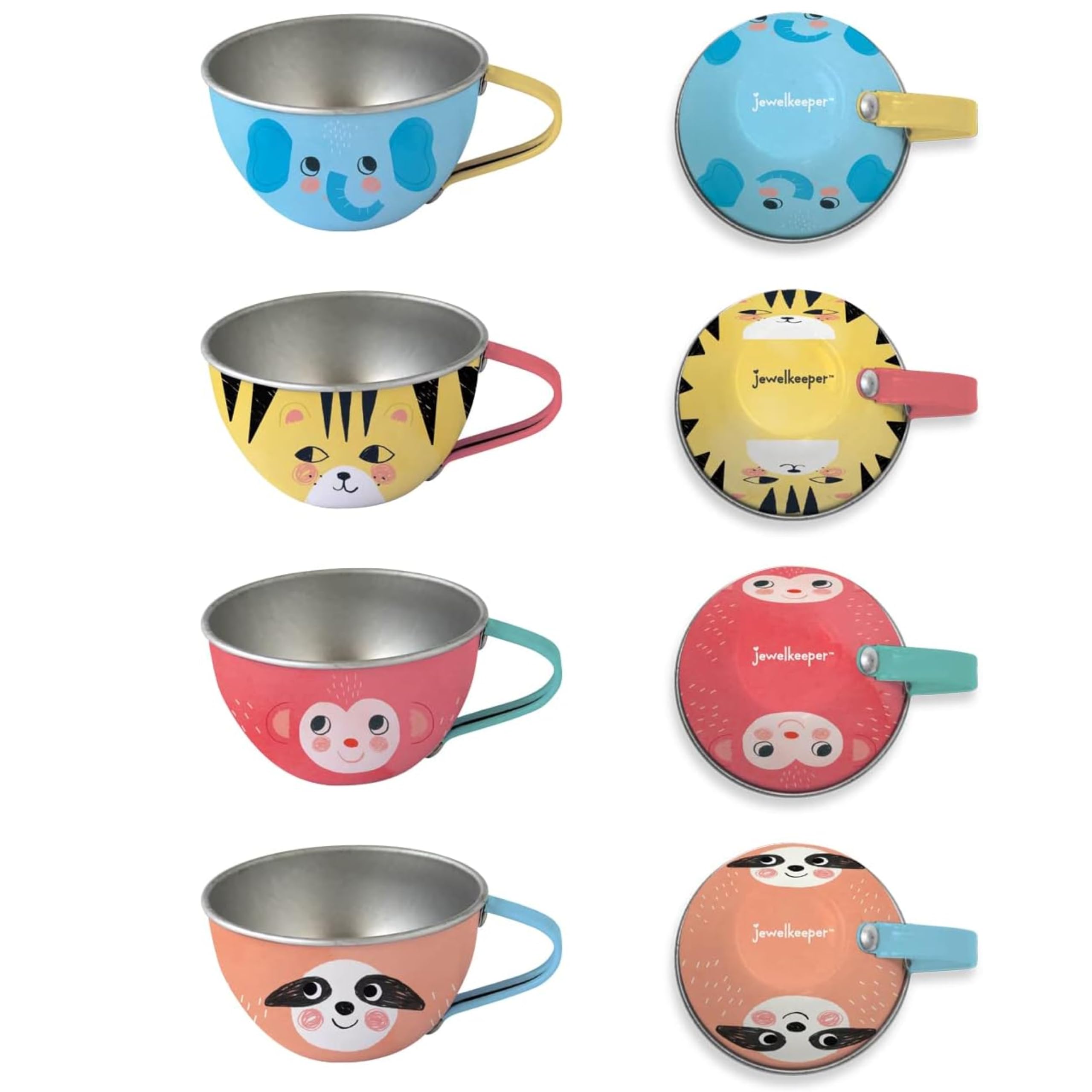 Jewelkeeper Tea Sets Teeservice Dschungel 15-teilig Zinn