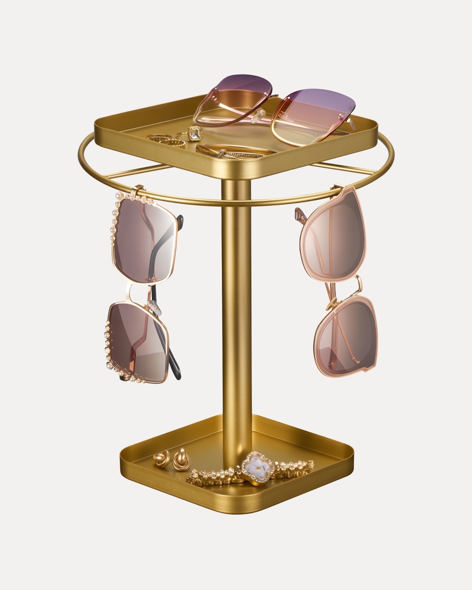 Lolalet Sunglass Box 360 Brillenständer Gold Large Metall