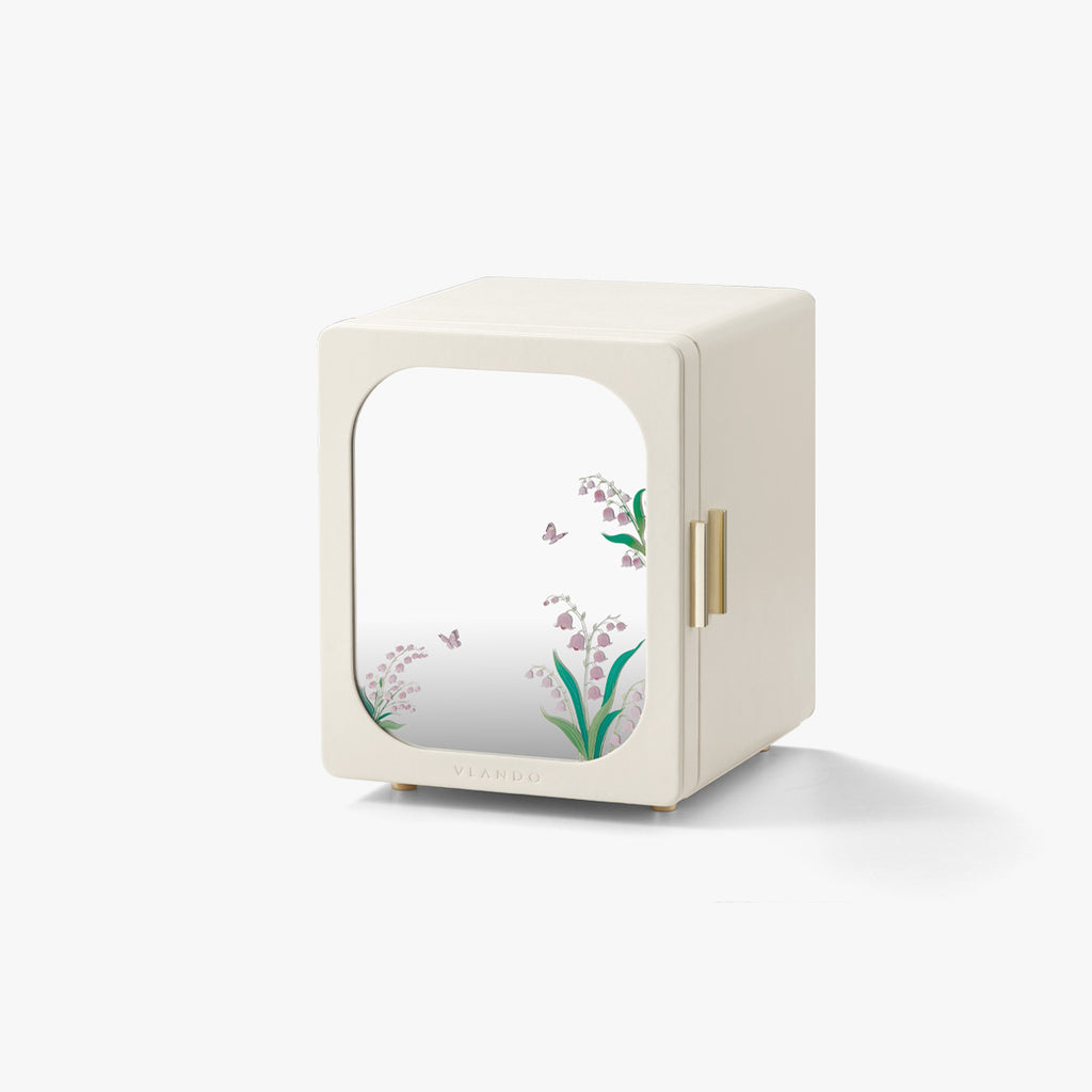 VLANDO Quiet Luxe Atelier Bloom Schmuckkästchen Leder Spiegel