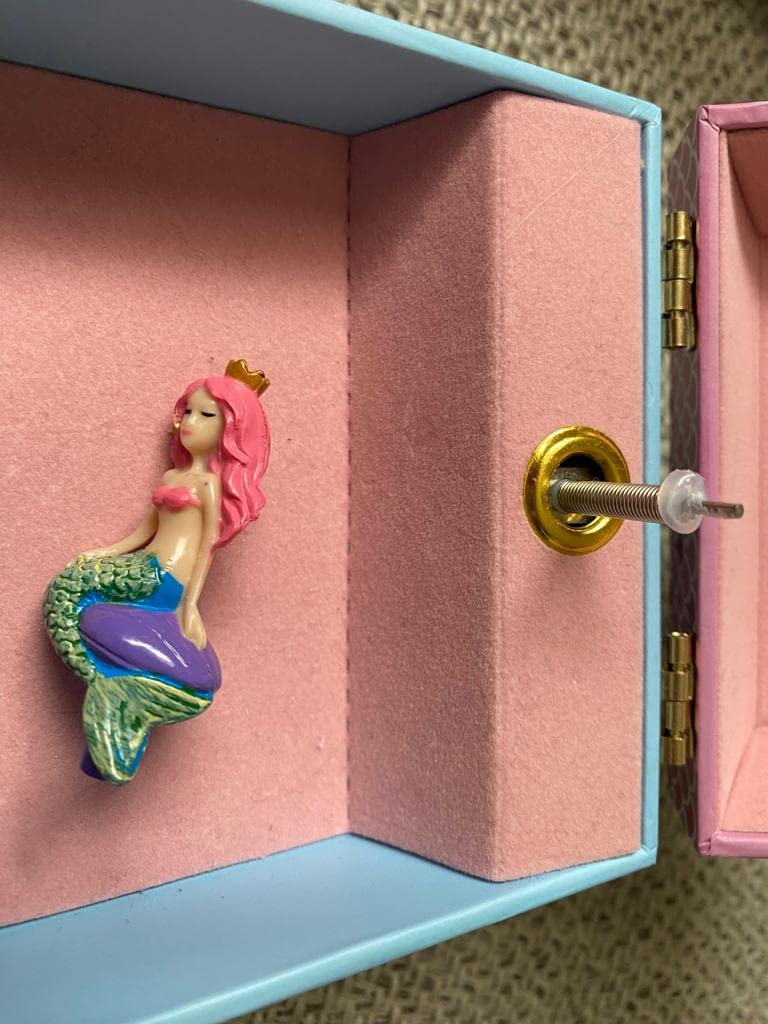 Jewelkeeper Unicorn Schmuckdose Glitzer-Einhorn 8x10x10 cm Musik