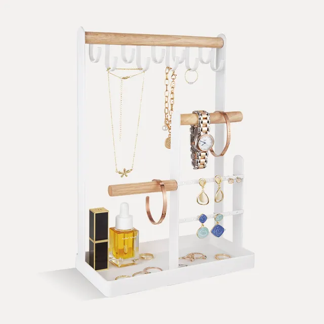Lolalet Jewelry Stand Schmuckständer Weiß Medium 32 cm
