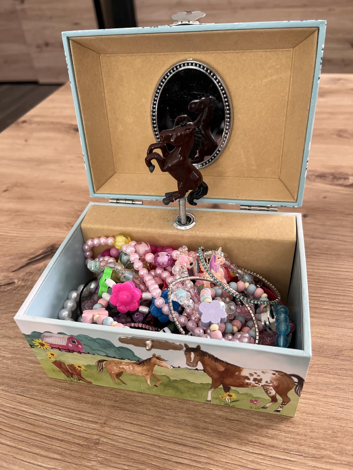 Jewelkeeper Unicorn Jewelry Boxes Musikbox Glitzer Einhorn