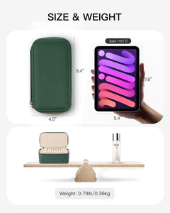 VLANDO Travel Ritual Schmuckorganizer 12 Fächer Kunstleder