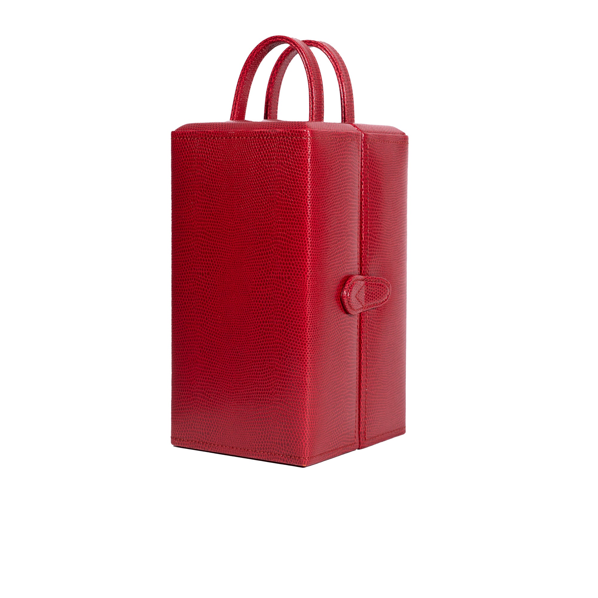 Friedrich 23 Milano Schmuckturm Rot Echsenoptik Kissen