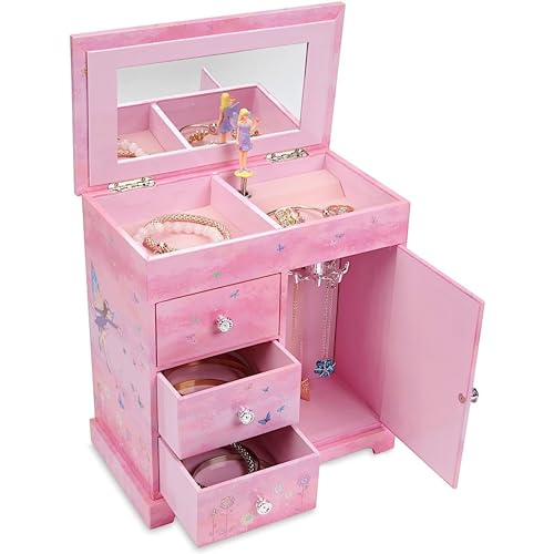 Jewelkeeper Fairytale Princess Schmuckkästchen 3 Schubladen