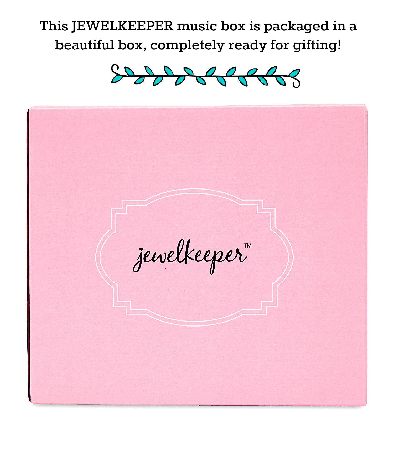Jewelkeeper Ballerina Jewelry Boxes Spieluhr Rosa Schwanensee