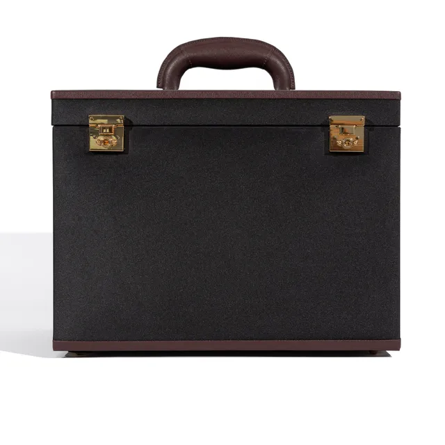 Friedrich 23 Copenhagen XXL Schmuckkasten Mikrofaser Schwarz