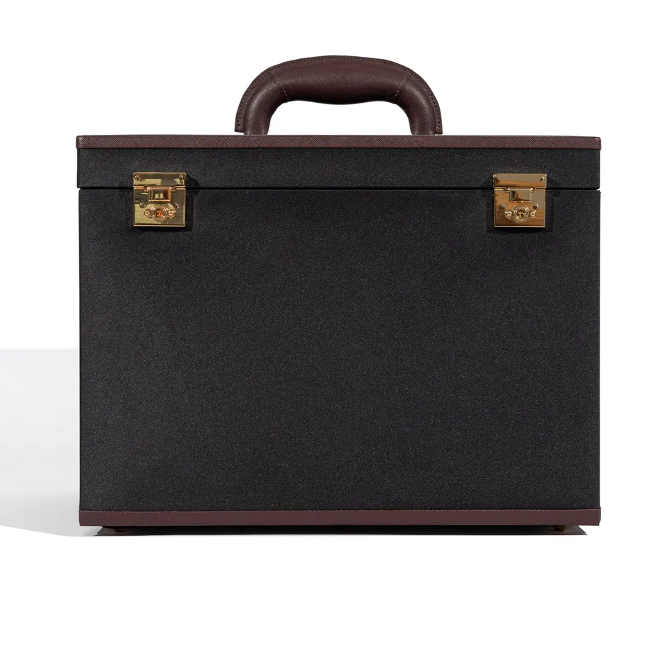 Friedrich 23 Copenhagen XXL Schmuckkasten Mikrofaser Schwarz