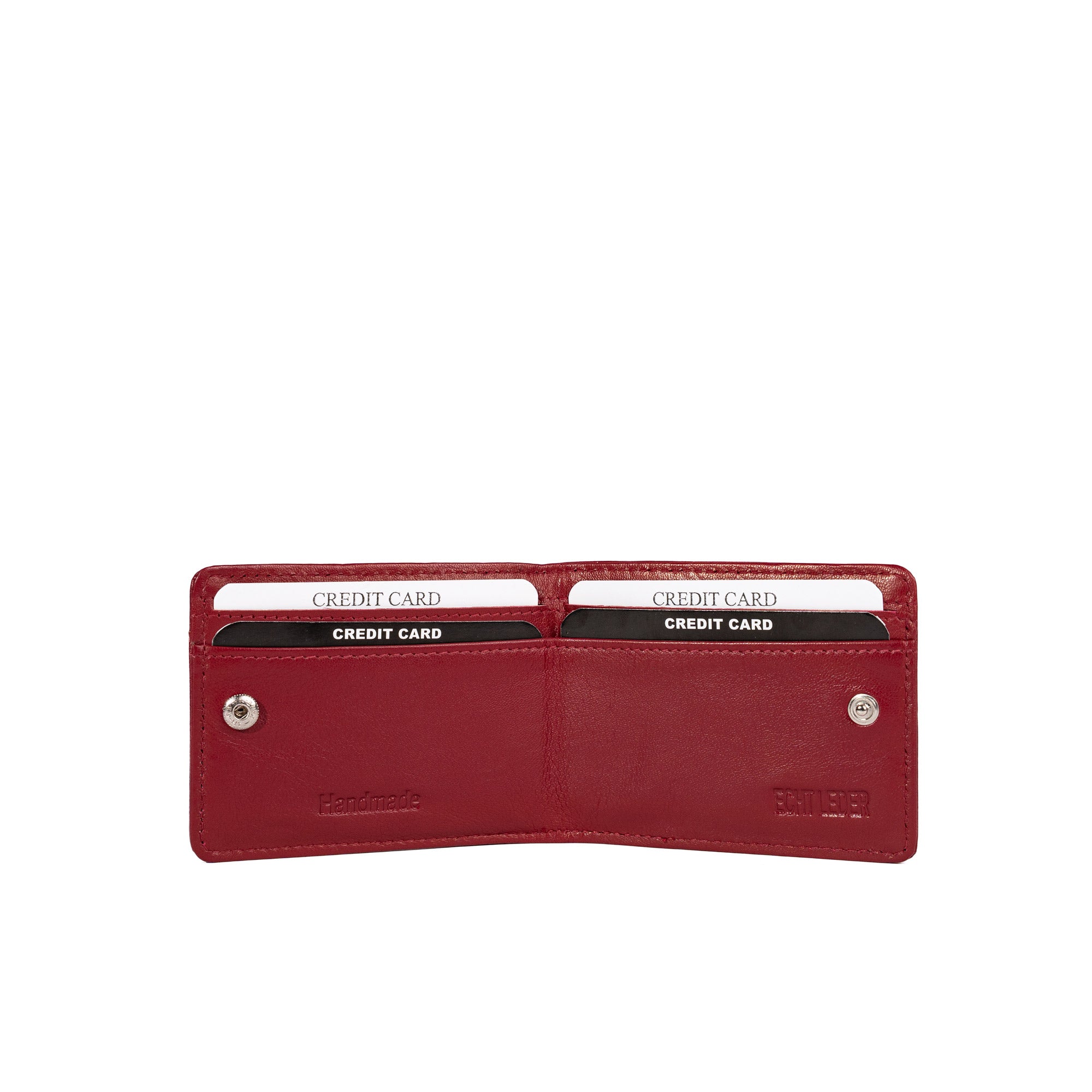 Friedrich 23 Cloe Mini Geldbörse Leder RFID Weinrot