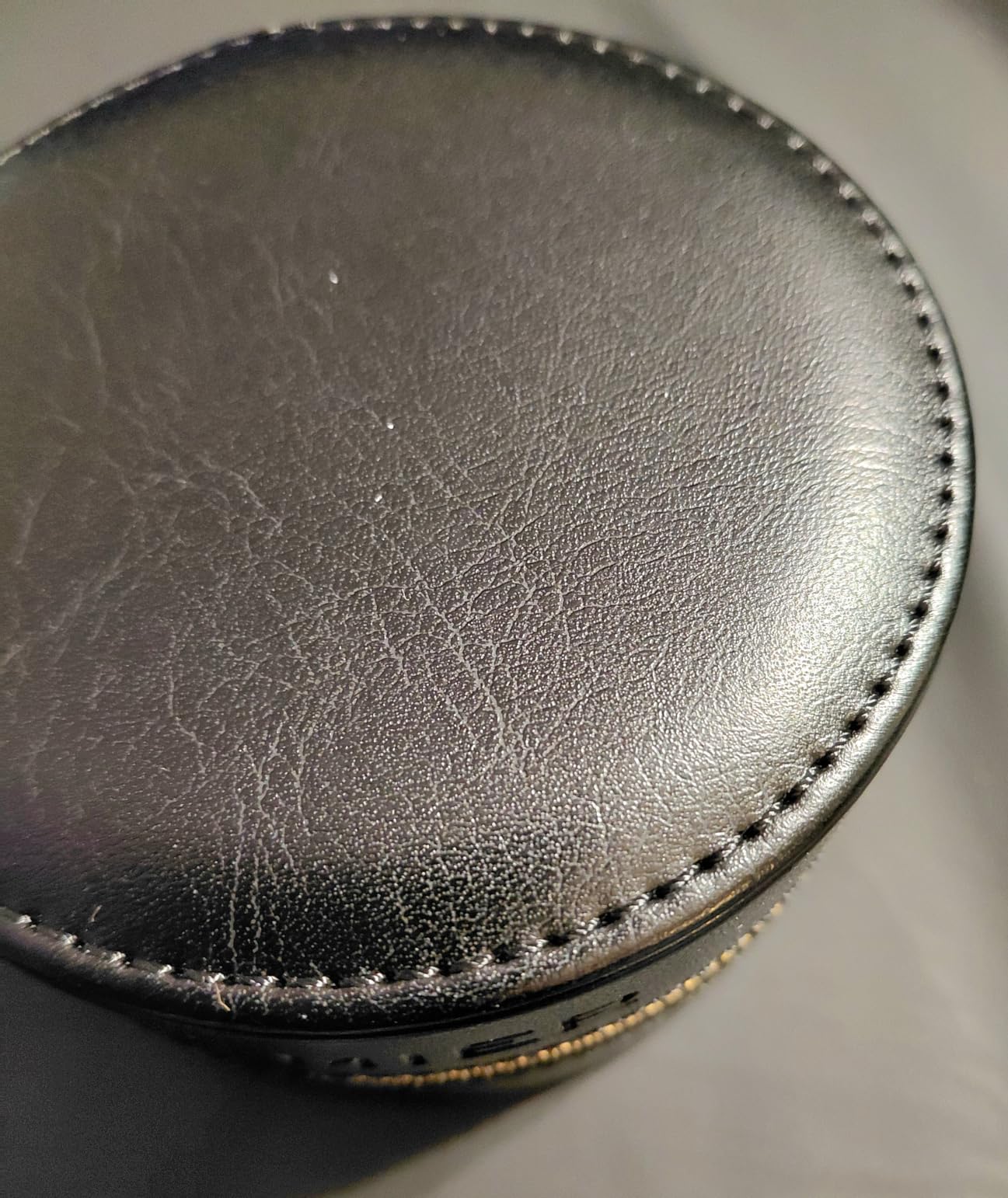 KAMIER Watch Boxes Reise Uhrenbox Schwarz 1 Uhr Ringfach