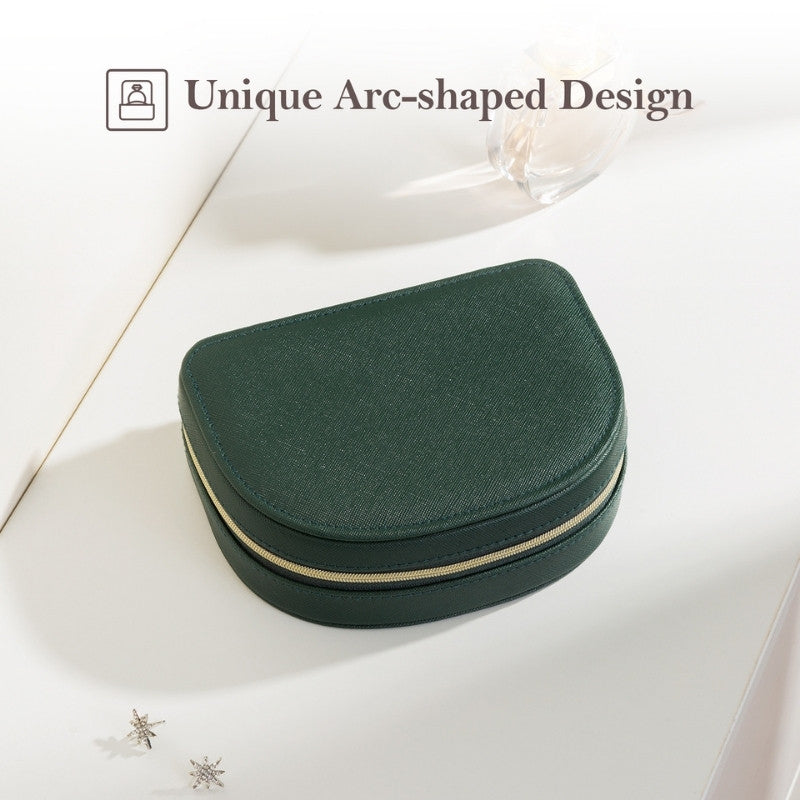 Lolalet Jewelry Box Schmucketui Schwarz Reise Reissverschluss