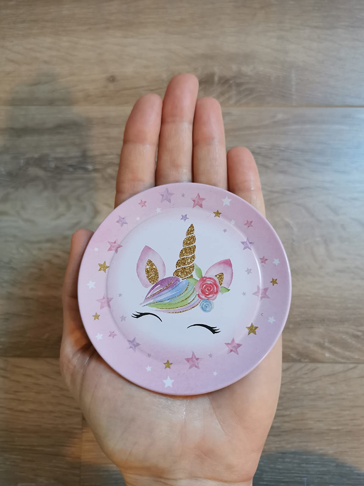 Jewelkeeper Tea Sets Teeservice Zinn 15-teilig Einhorn Party