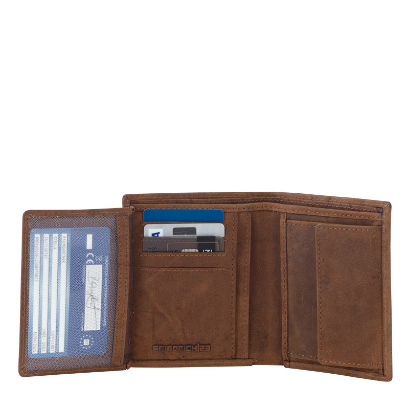 Friedrich 23 Vintage Geldbörse Herren Leder RFID Used-Look