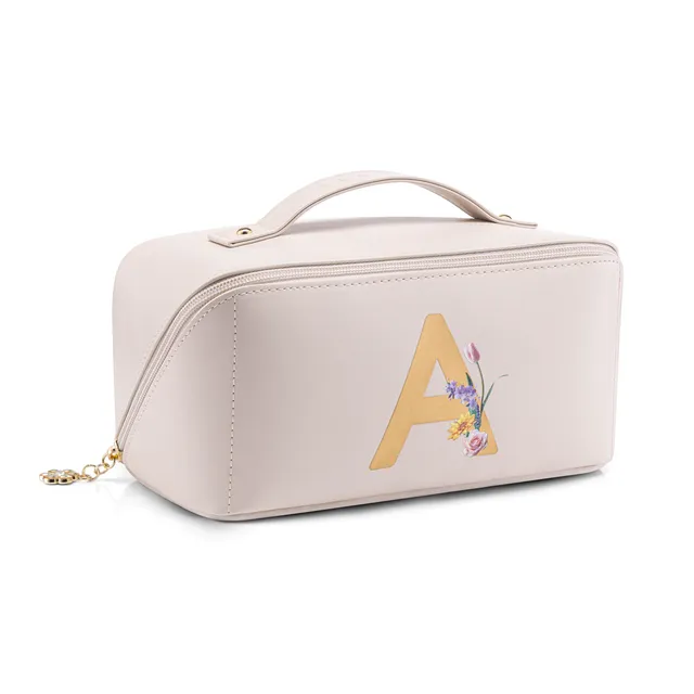 VLANDO Travel Ritual Mini-Kosmetiktasche wasserdicht PU-Leder