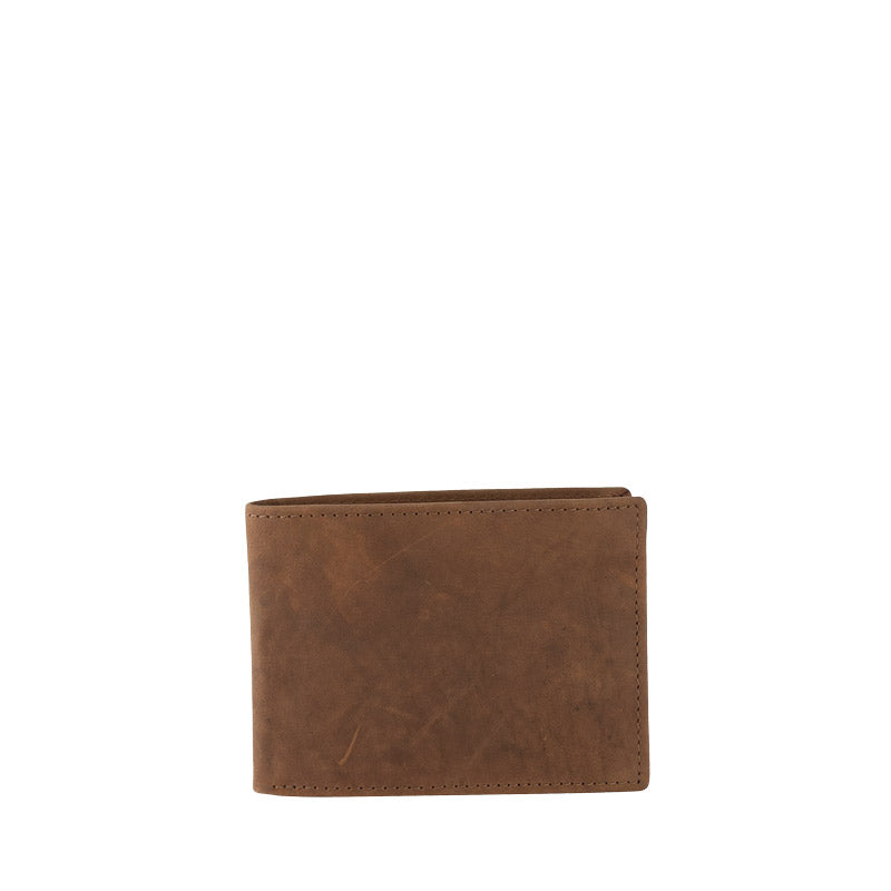 Friedrich 23 Vintage QF Herren Geldbörse Leder Braun