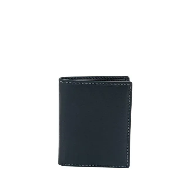 Friedrich 23 Cloe HF Geldbörse Leder Graublau RFID