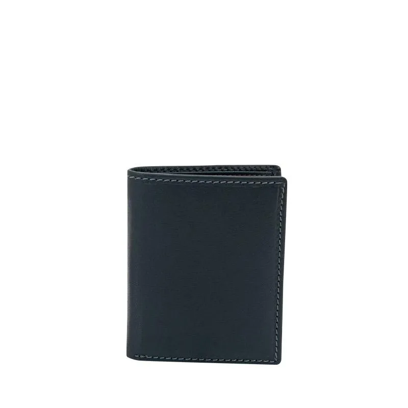 Friedrich 23 Cloe HF Geldbörse Leder Graublau RFID
