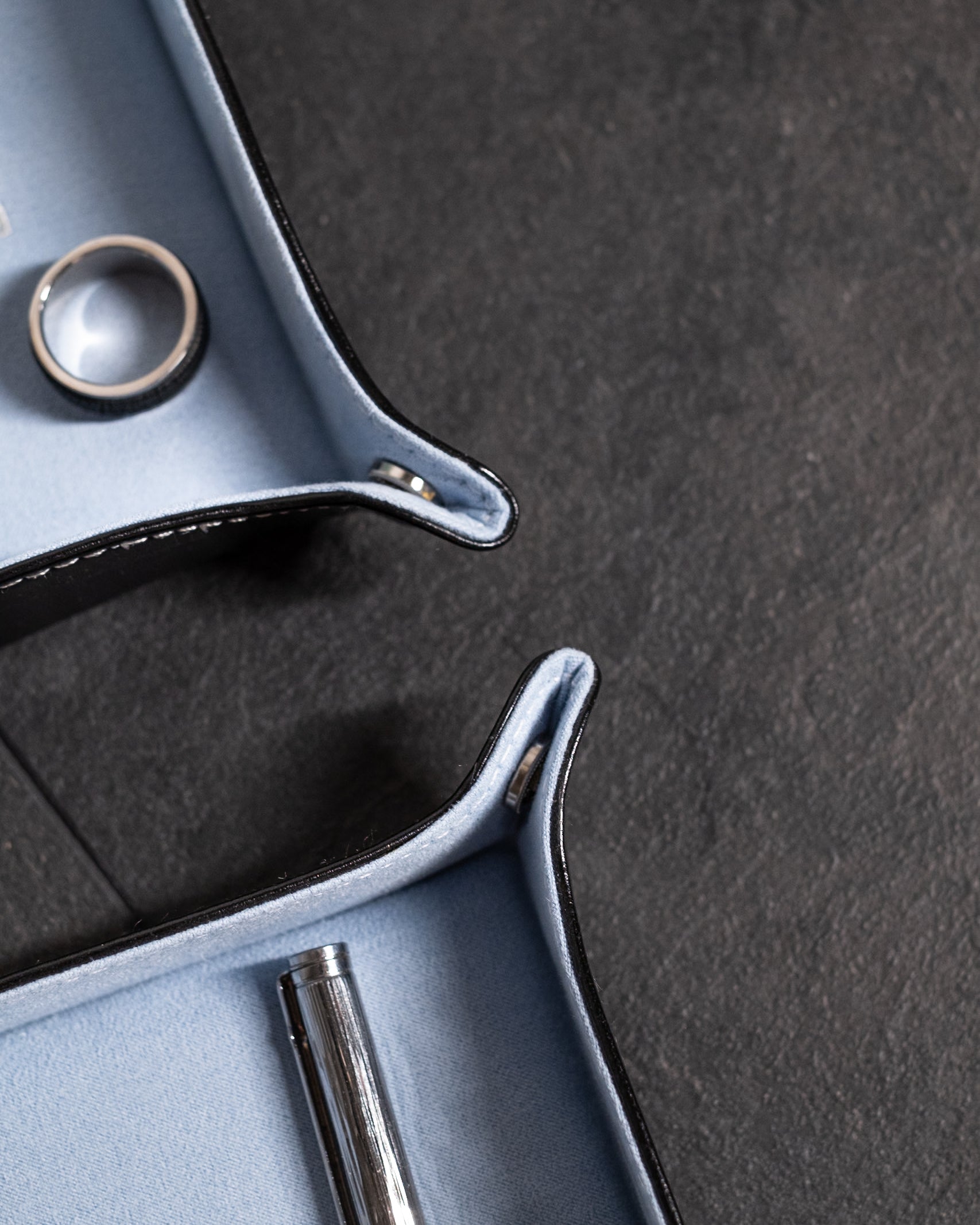 Friedrich 23 Bond Taschenleerer Set Kunstleder Schwarz 2-tlg.