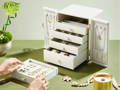 Vlando Quiet Luxe Atelier Bloom Schmuckkästchen mit Spiegel