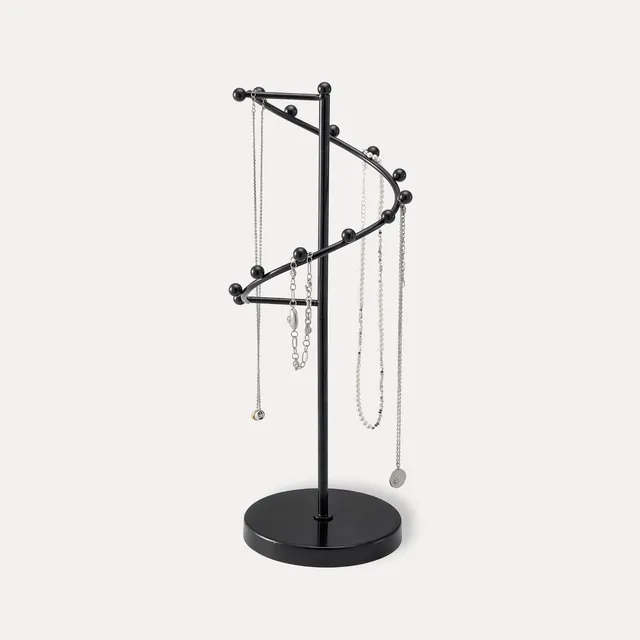 Lolalet Jewelry Stand Helix Kettenständer Schwarz Metall