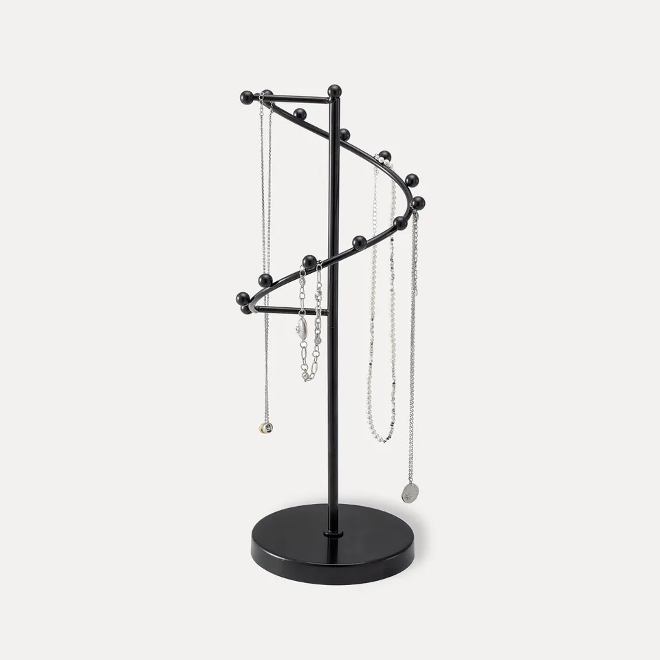 Lolalet Jewelry Stand Helix Kettenständer Schwarz Metall