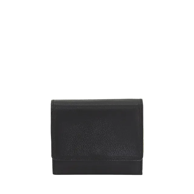 Friedrich 23 Cloe Secret Line Geldbörse Leder Schwarz RFID
