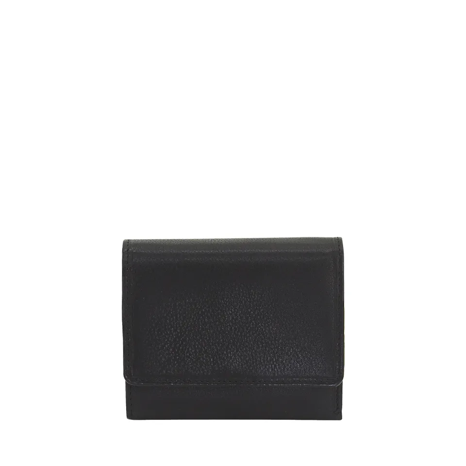 Friedrich 23 Cloe Secret Line Geldbörse Leder Schwarz RFID