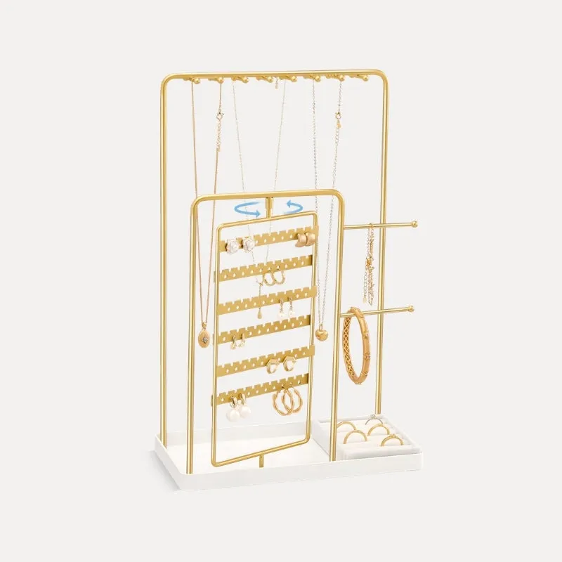 Lolalet Jewelry Stand Schmuckständer Gold Medium 32,3 cm