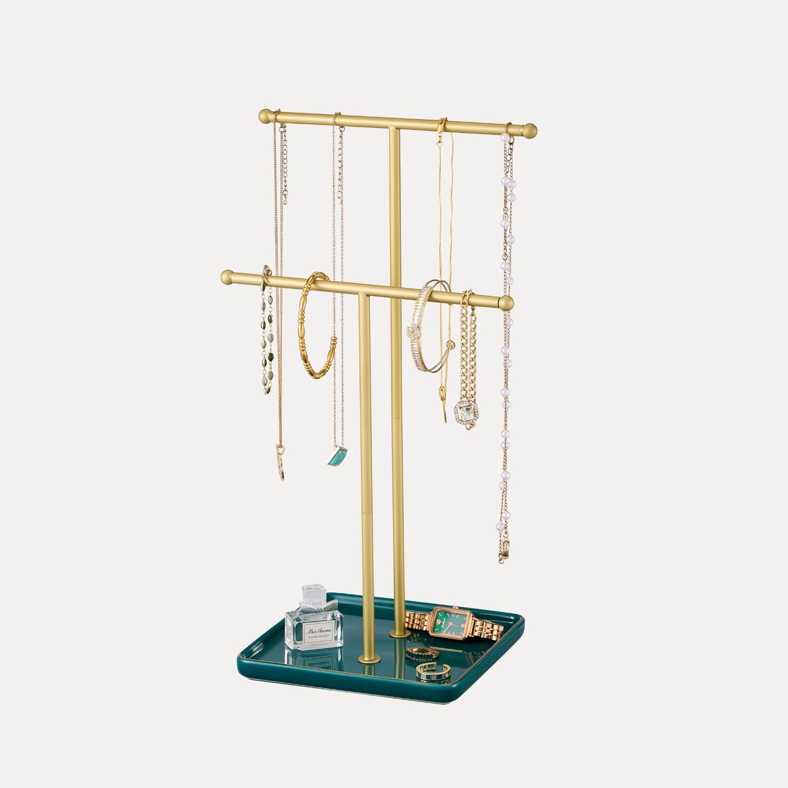 Lolalet Jewelry Stand Kettenständer Weiß Keramik 1 Ebene