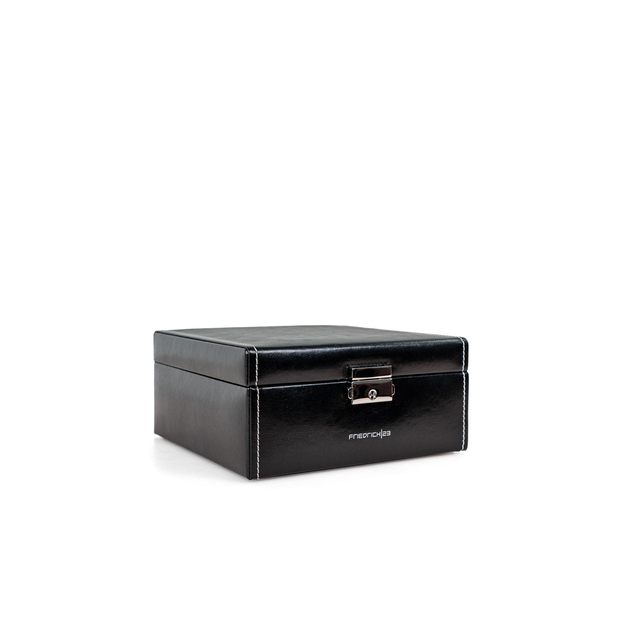 Friedrich 23 Bond Uhrenbox 6 Uhren schwarz abschließbar