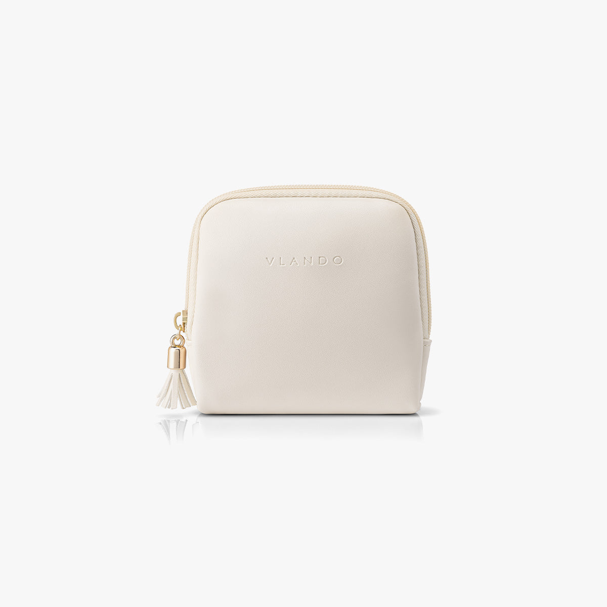 VLANDO Travel Ritual Treasure Pouch Schmuckbeutel Cremeweiß