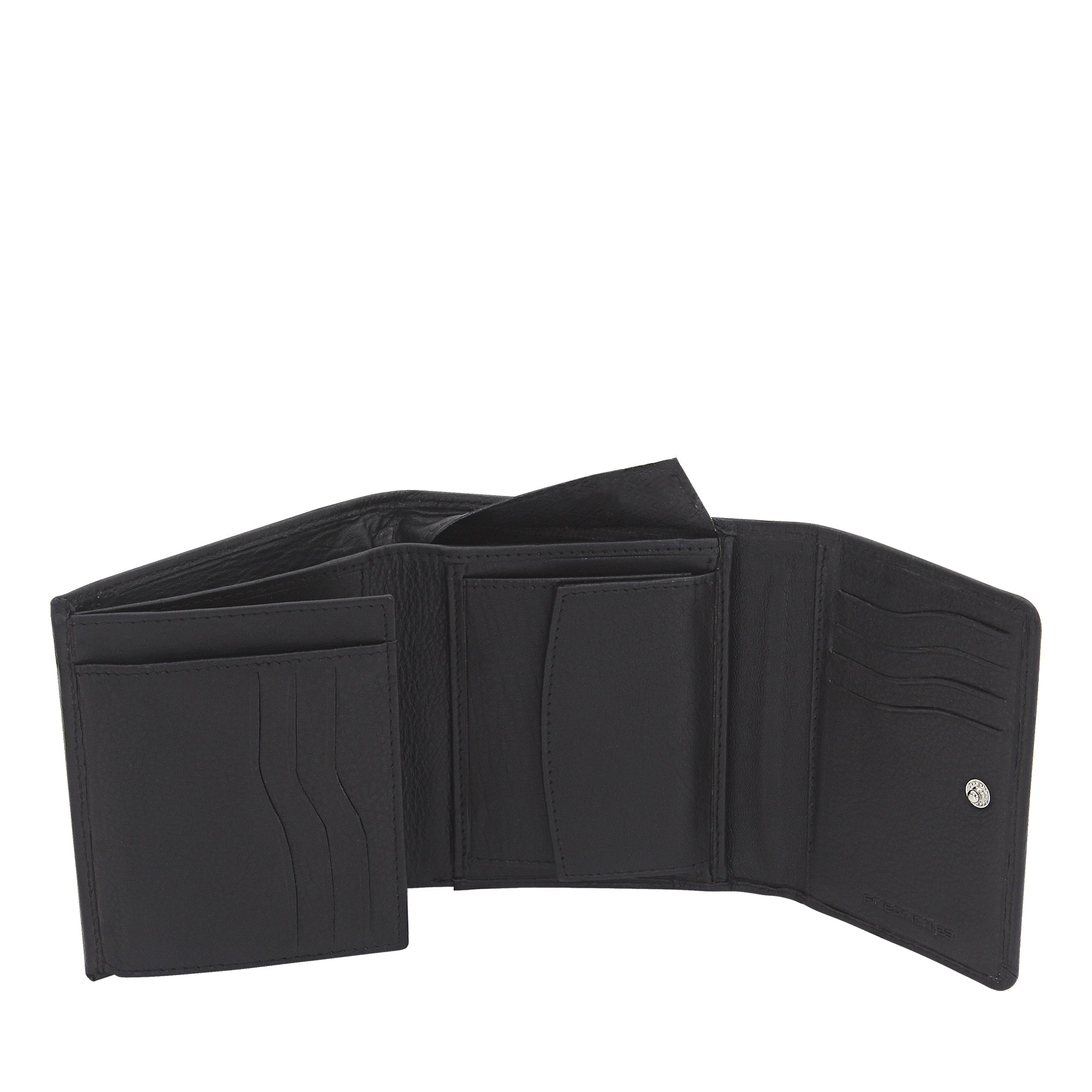 Friedrich 23 Cloe Secret Line Geldbörse Leder Schwarz RFID