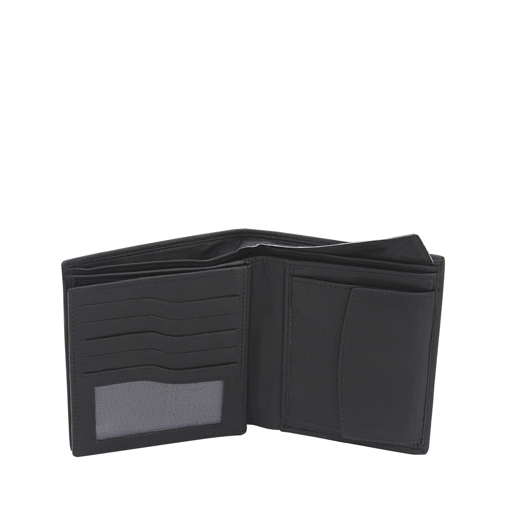 Friedrich 23 Cloe Geldbörse Schwarz Leder RFID