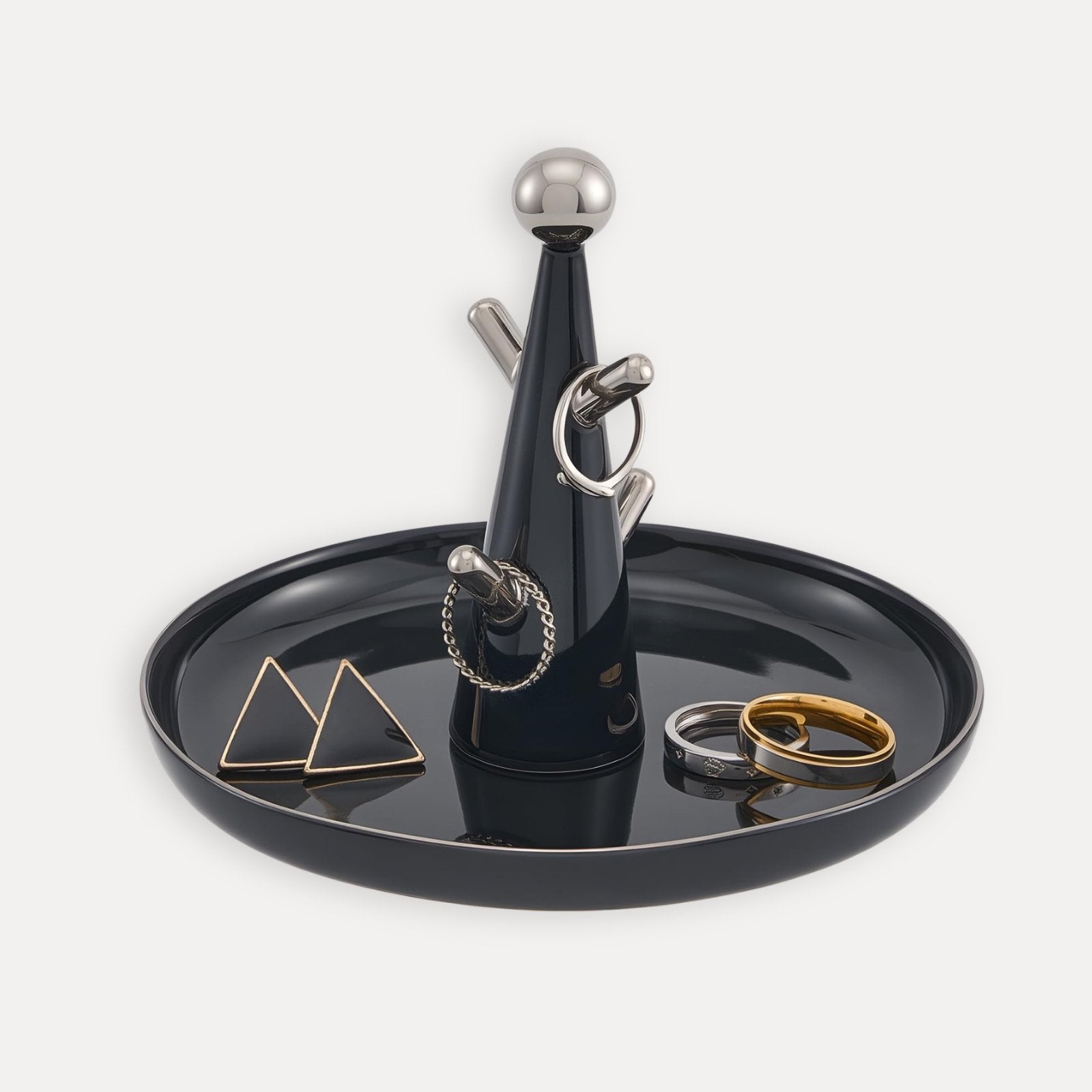 Lolalet Jewelry Tray Schmuckschale Keramik Baum Weiß
