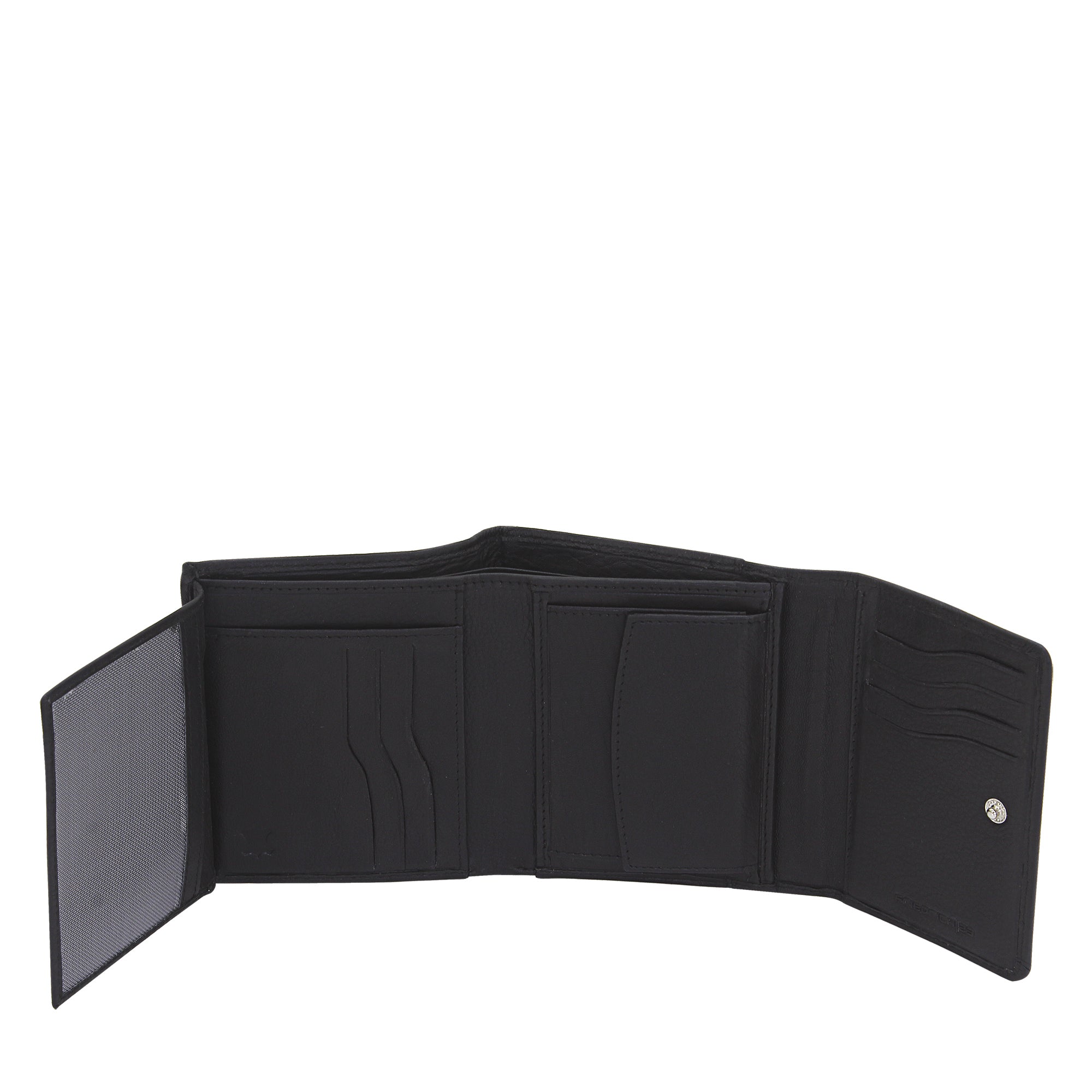 Friedrich 23 Cloe Secret Line Geldbörse Leder Schwarz RFID