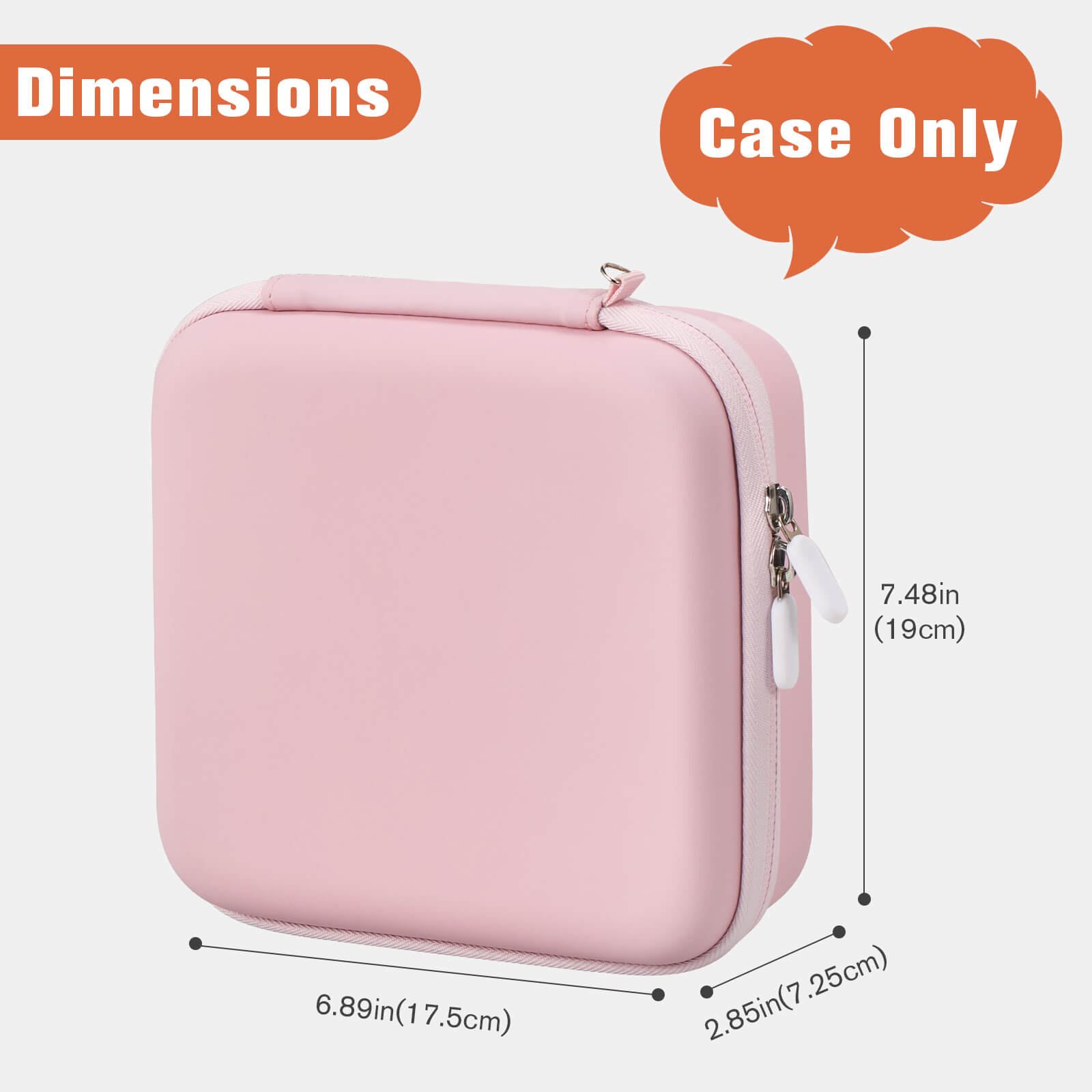 Lolalet Sunglass Box Brillenbox Pink Small 4 Fächer EVA